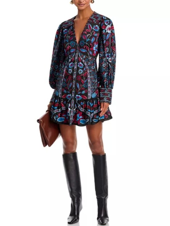 FARM Rio Dresses & Skirts - FARM Rio
Marcelle Long Sleeve Mini Dress